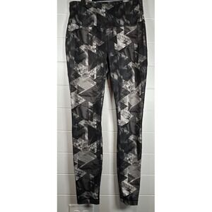 Avia Womens Active Leggings Small 4-6 Geometric‎ Print  Stretch Workout
